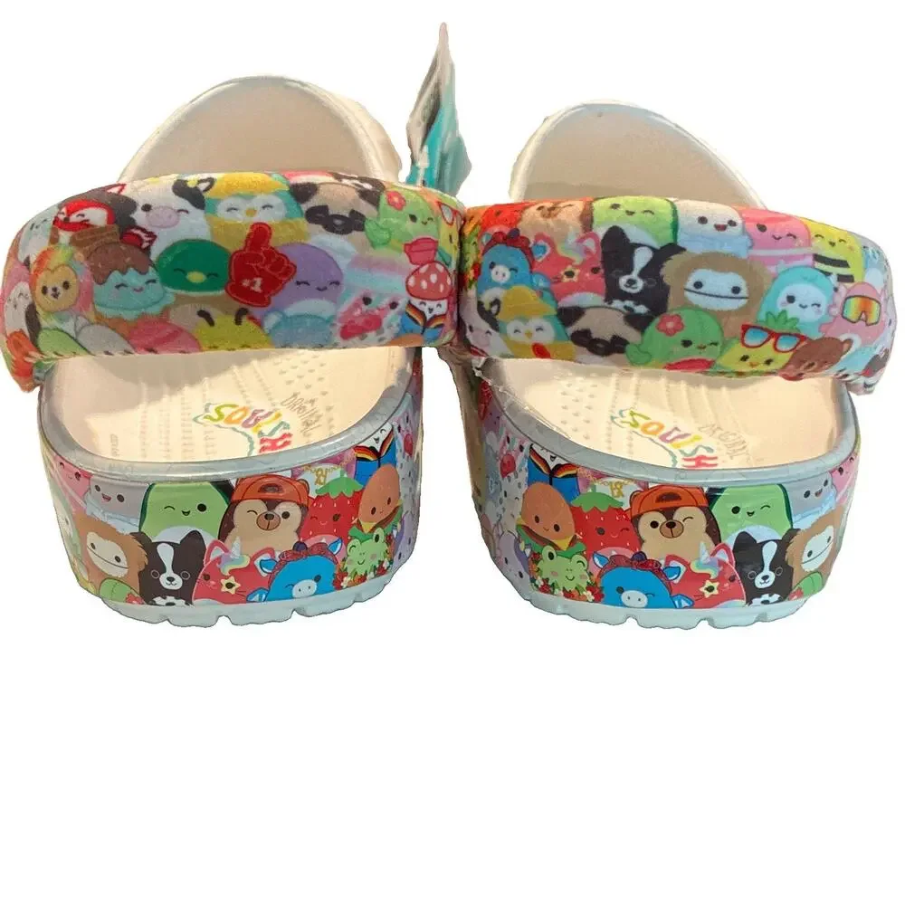 NWT Crocs x Squishmallows Classic Clog White Multicolor Men 10 Women 12